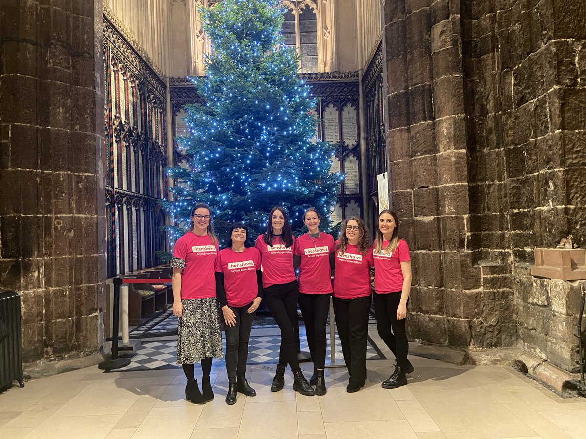 The <a href="/ClinNegSpeak/">JMW Clin Neg</a> <a href="/jmwsolicitors/">JMW Solicitors</a> team are ready for volunteering at the <a href="/Henshaws/">Henshaws</a> Carols by Candlelight this evening 🎄✨