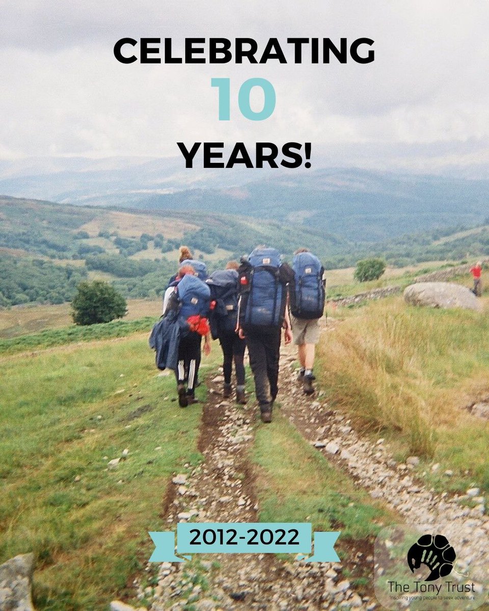 Hello 👋 we are The Tony Trust! Celebrating our 10th year of financially supporting young people in the UK who struggle to meet the cost of an outward-bound type course. We can't wait to support more young people with life-changing experiences in the future.
#UKnonprofit #dogood