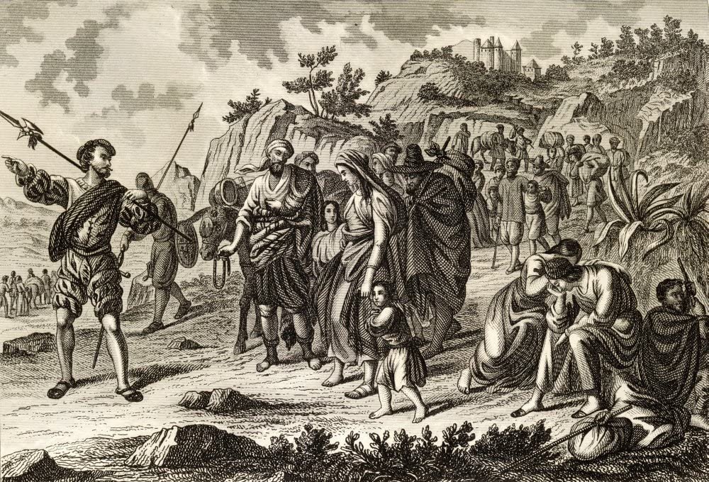 YasirQadhi's tweet photo. During the Spanish Inquisition in the 1600's, over a million Muslims were expelled &amp; forced to flee to Morocco.
Statistically, a few of the players of Morocco's team today must be the descendants of those expelled from Spain.

PS. Not really into sports, but this is history 😉! https://t.co/AA2UOqgLMs