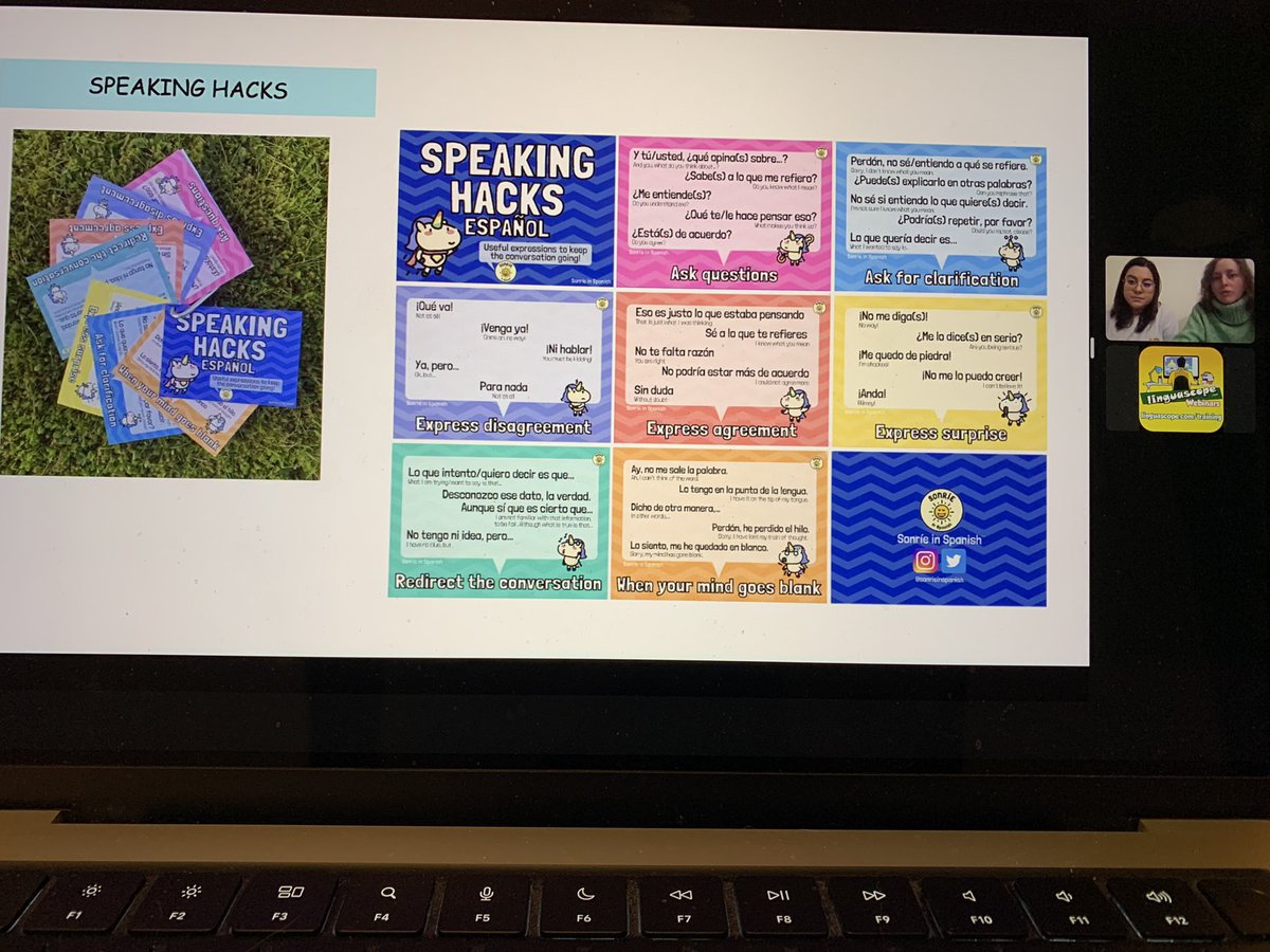 CristaHazell's tweet photo. A few brilliant ideas for #gcse #speaking from @sonrieinspanish in tonight’s @linguascope webinar with a few #speakinghacks to get learners motivated #quickwins #snakesandladders #gamifyit lovely ideas to engage &amp; involved in speaking https://t.co/siwQo899PT
