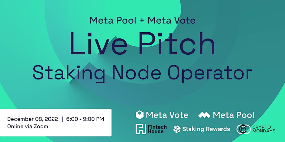 NearMultiverse's tweet photo. 🎉 #MetaStakingVote está a la vuelta de esquina!
Meta Staking Vote es el nuevo mecanismo de gobernanza comunitario
Regístrate para su presentación en vivo el día 8 de Diciembre a las 6 PM UTC ⬇️
https://t.co/IIEvTdPNhz 🗳 https://t.co/1cd0RQNheB