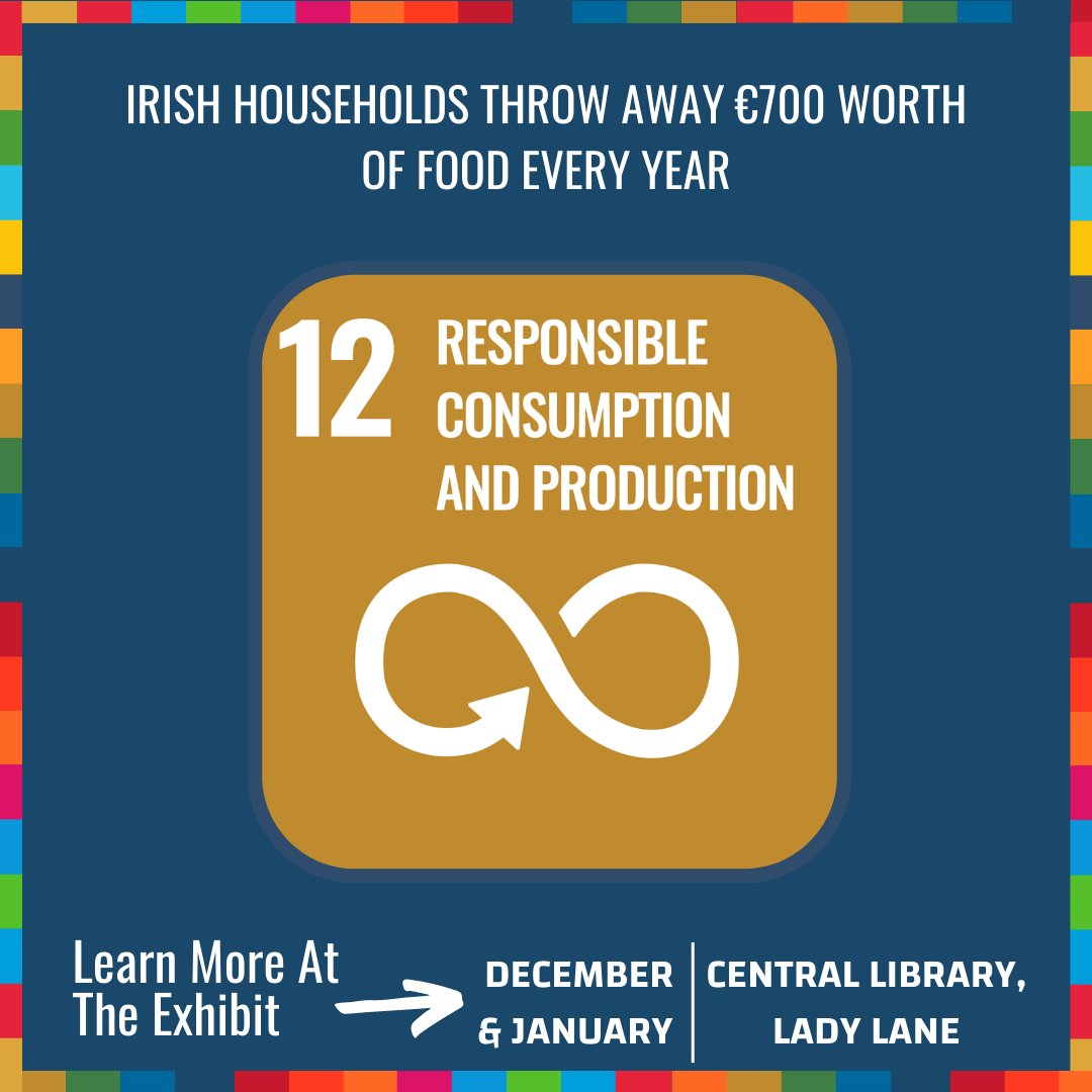 WaterfordSLi's tweet image. #FactTime
SDG exhibit running until Jan 20th in @WaterfordLibs  
Massive thanks to our funders #PeopleAndPlanet @EU_DEAR_prog @Irish_Aid 
'
'
'
#ClimateAction #SustainableLiving #ResponsibleConsumption #SDGs #GlobalGoals #StreetAction #activism
#eco