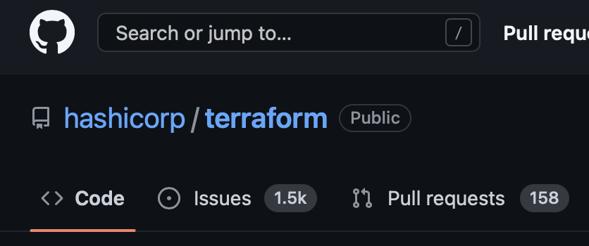 MichkaPopoff's tweet photo. Terraform is really important nowadays, right? But more than 1500 open issues ... this community needs some love and help. https://t.co/OyzqzJHoqs