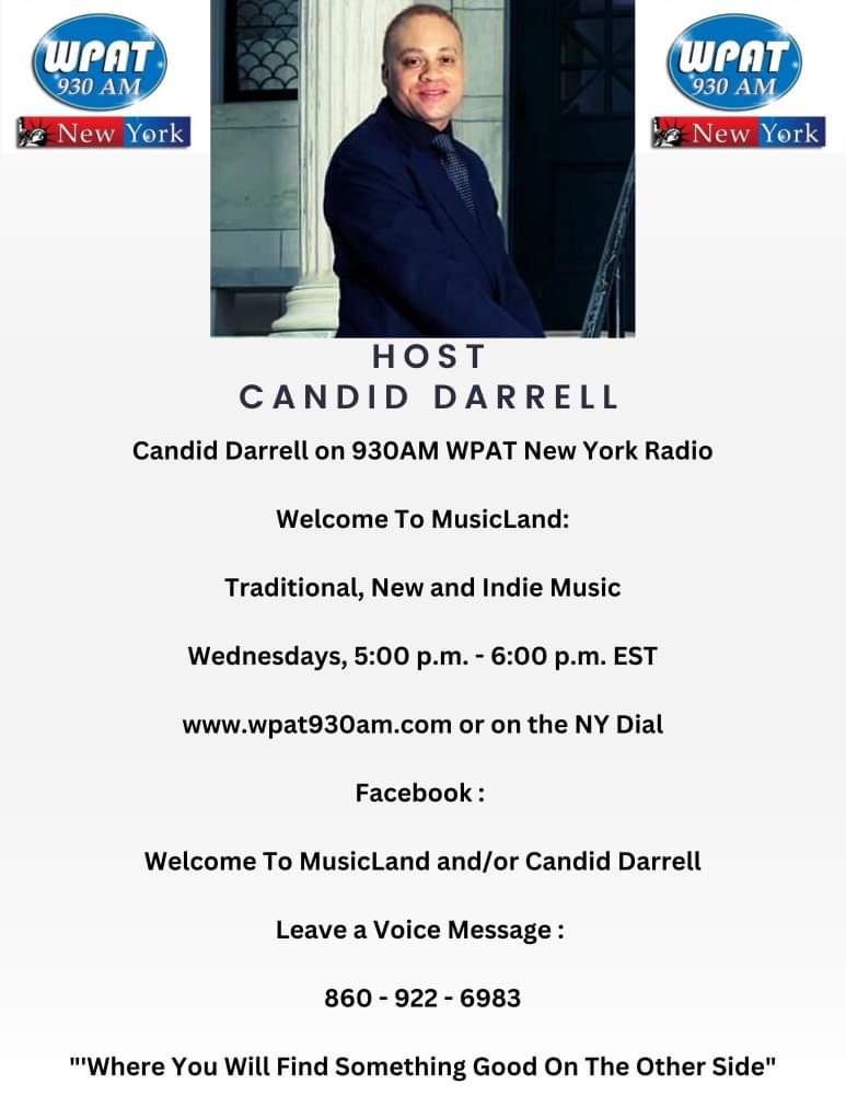 WFitzgeral's tweet photo. HAPPY HOLIDAYS !!!

Tune in &amp; Listen to BETH's New, Holiday Single " CELEBRATE " on 930AM WPAT New York Radio,  Wednesday, 12/7/2022, 5pm - 6pm EST.

Click https://t.co/njRhEJ5YZ8 

#CandidDarrell

#Radio

#BETH

#Celebrate

#Song

#HappyHolidays

#WelcomeToMusicLand https://t.co/hmVuOZwqio