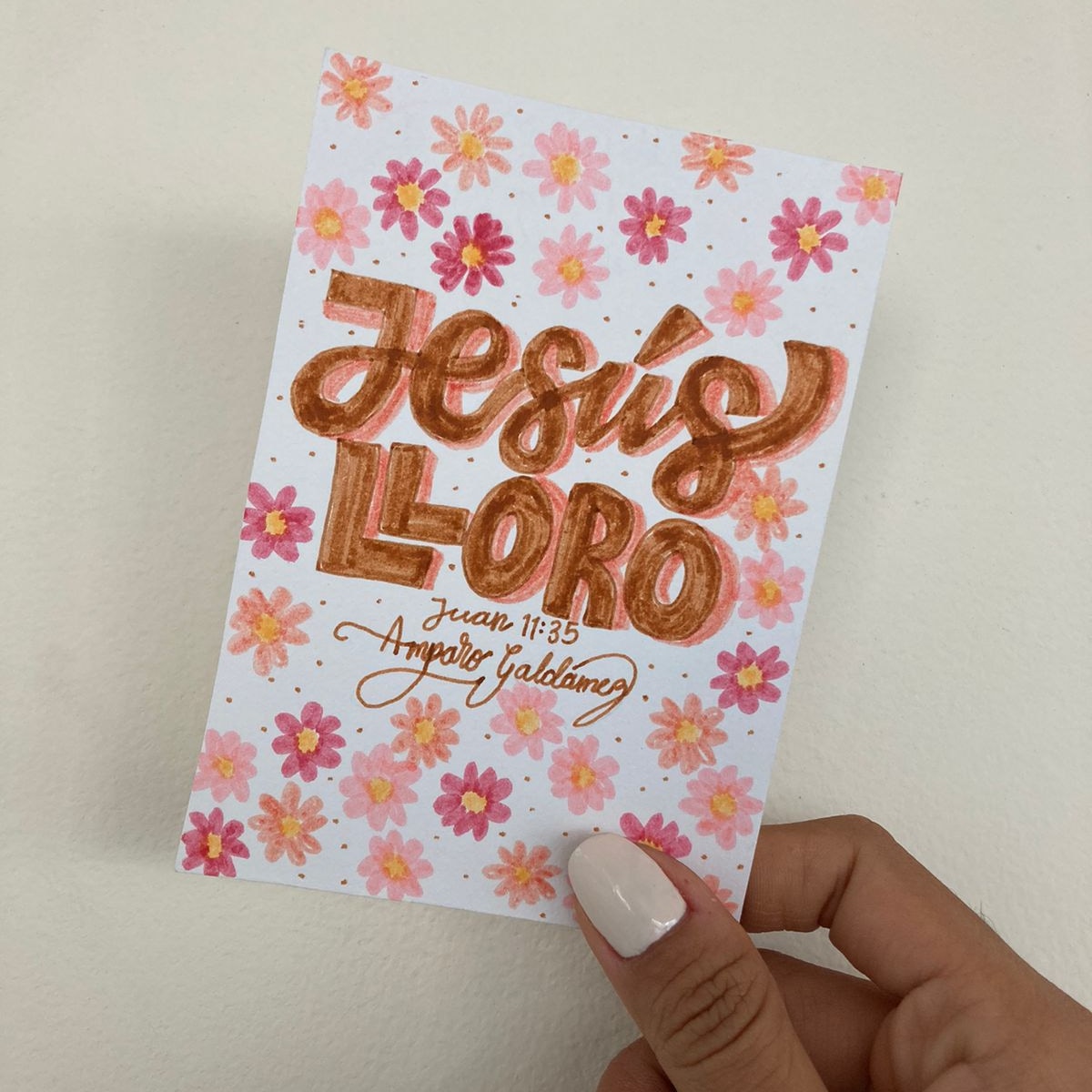 Payi_galdamez's tweet photo. #30daysofbiblelettering
Día 12
Jesús lloró. Juan 11:35
Y si a alguien le duele tu dolor es a Jesús. Y si a alguien le conmueve el corazón y corre a ti cuando lloras, sí, es a Jesús 🤎
#lettering #letras #flores
#letrasbonitas #versiculo #retolettering https://t.co/TQuRI4XL4n