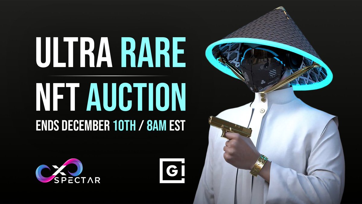gokhshtein's tweet image. 🧬 @xSPECTAR Ultra Rare NFT Auction!

🏆 Highest Bid gets the Ultra Rare NFT &amp;amp; a role in an upcoming xSPECTAR short film!

🧬 Rarity Rank #8
🧬 Ends Dec. 10th / 8am EST

LIVE Auction: 👇 
discord.com/channels/94487…

#xSPECTAR #XRP #XRPArmy #XRPCommunity #XRPNFT #Sponsored #NFA