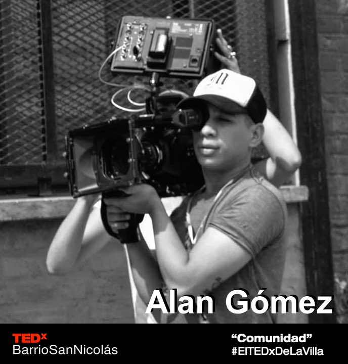 Nuestros oradores:
<a href="/AlanNicolas93/">Alan Nicolas Gomez</a> 
.
#TEDxBarrioSanNicolas
#ElTEDxDeLaVilla
#Comunidad