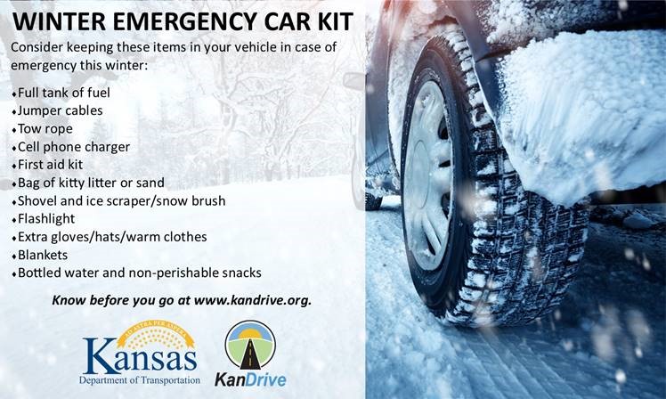 Winter Storm: Vehicle Safety Kit