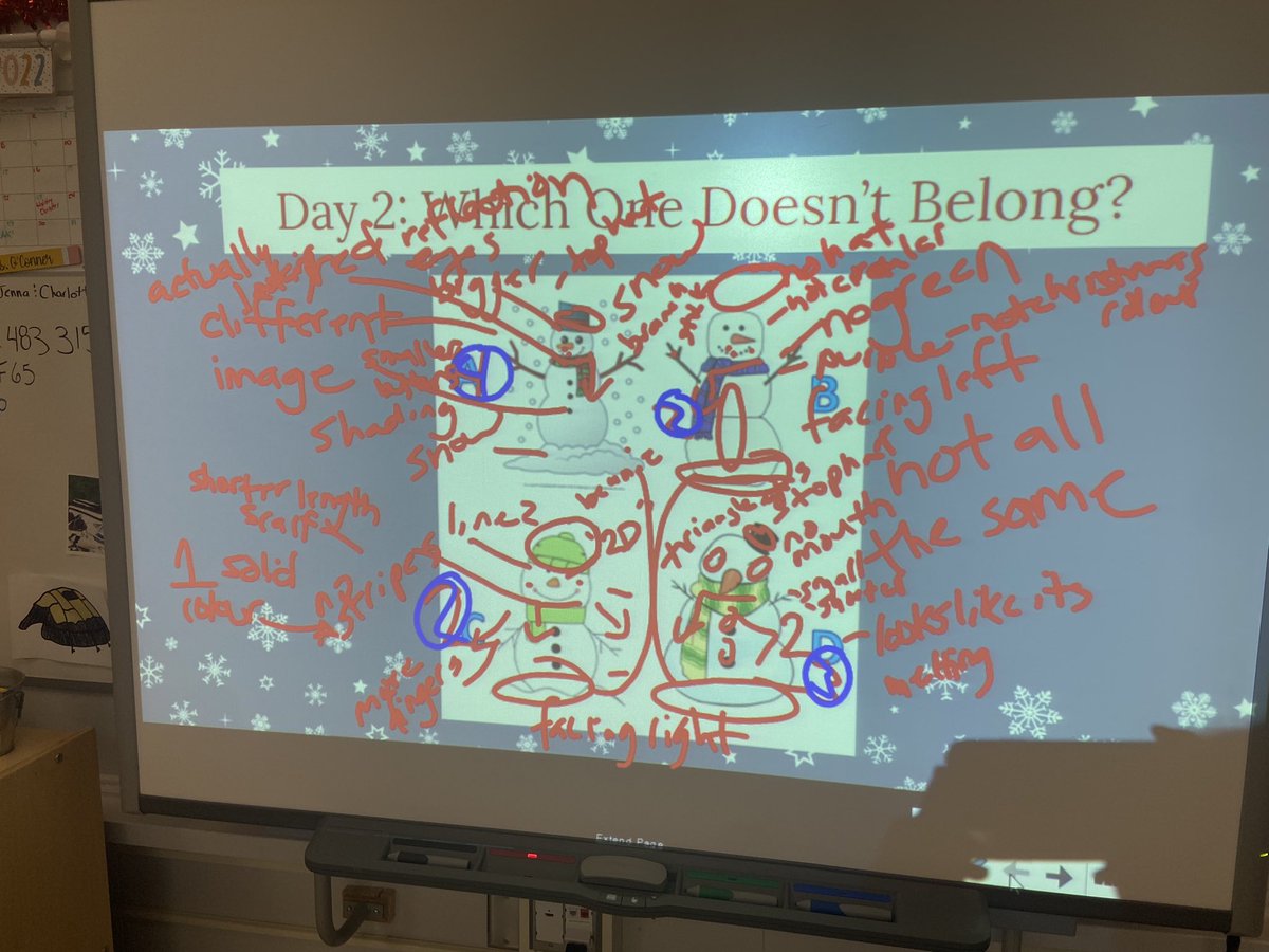 Lots of discussion about these snowmen today!! The students even gave them levels 1-4! <a href="/tvdsbmathk8/">tvdsbmath</a> <a href="/TVDSBmath/">TVDSBmath</a> <a href="/TVDSB/">Thames Valley DSB</a> <a href="/Davenport_PS/">Davenport Public School</a>