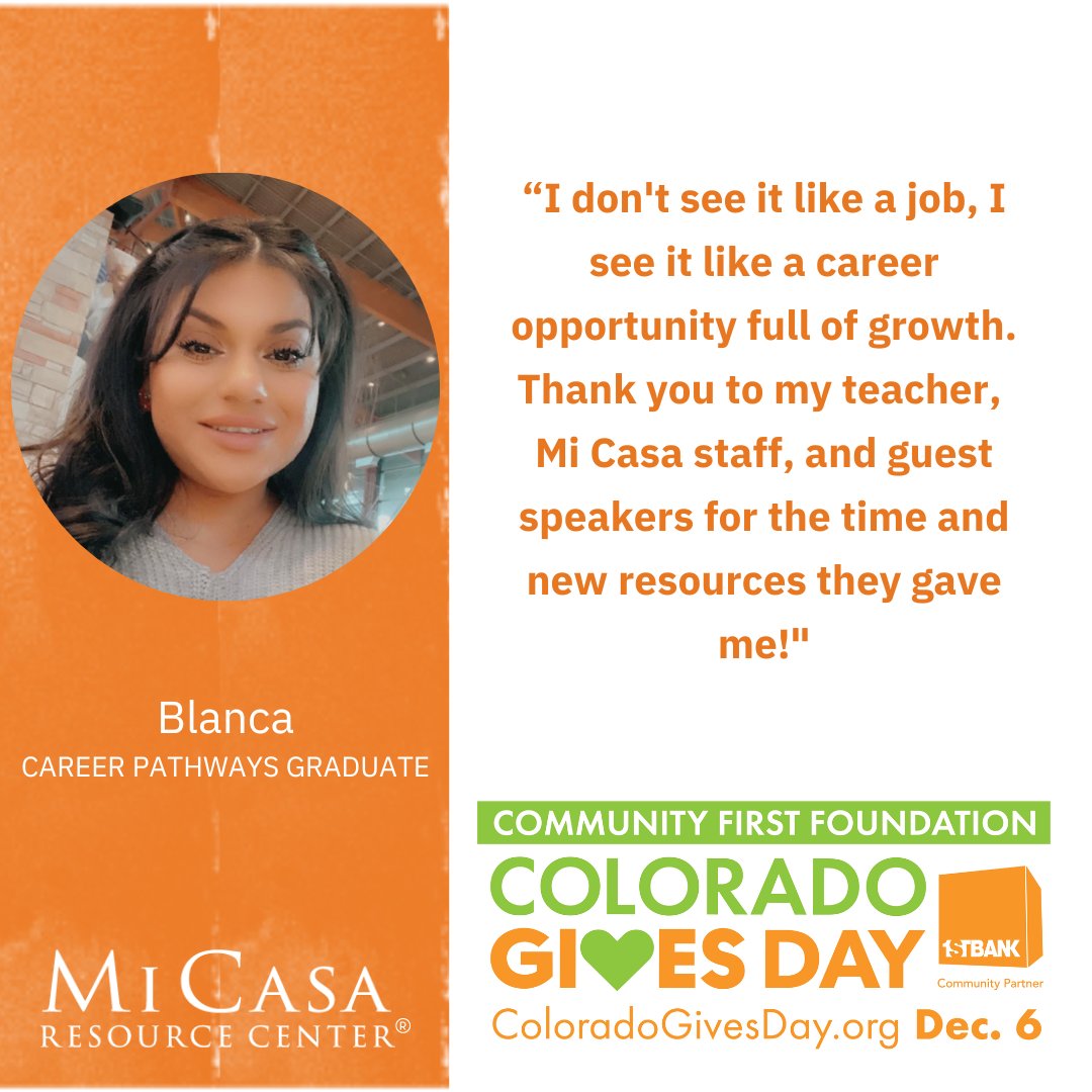 Today is the DAY! #ColoradoGivesDay is officially underway, and we are ready to make good happen. Start off your day by investing in Colorado! Donate here: bit.ly/3UiAx4h