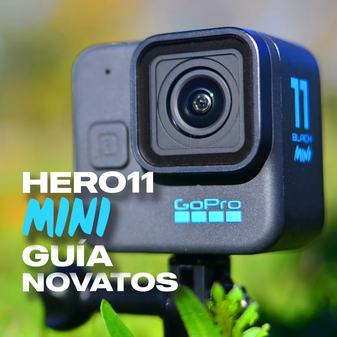 _davidrosillo_'s tweet photo. 📚¡La Mejor GUÍA de GoPro Hero 11 MINI para PRINCIPIANTES! 👉 https://t.co/EKI5646pLQ 🎓
#Hero11Mini #GoPro11Mini #GoProHero11BlackMini #Tutorial #Guia https://t.co/YkgtS87C75