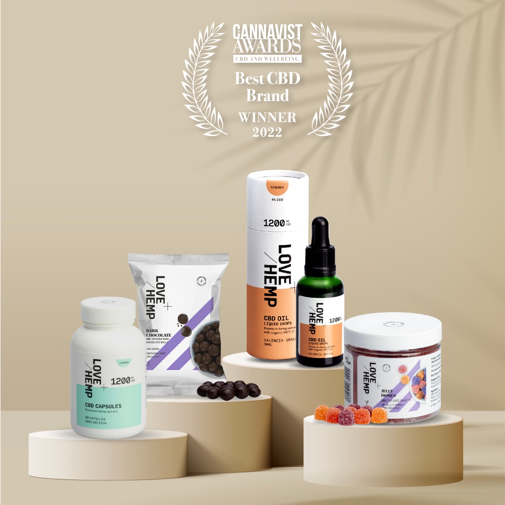 Love Hemp (@lovehempuk) on Twitter photo We are delighted to announce that we have won 4 awards in this year's <a href="/thecannavistmag/">The CANNAVIST®</a> CBD & Wellbeing Awards:
BEST CBD BRAND
BEST SLEEP AID
BEST SUPPLEMENT
BEST CBD EDIBLE
A great moment for Love Hemp!
Read more:
cbdw.in/CannavistWinne…
#LoveHemp #AwardWinning #CBD We are delighted to announce that we have won 4 awards in this year's <a href="/thecannavistmag/">The CANNAVIST®</a> CBD & Wellbeing Awards:
BEST CBD BRAND
BEST SLEEP AID
BEST SUPPLEMENT
BEST CBD EDIBLE
A great moment for Love Hemp!
Read more:
cbdw.in/CannavistWinne…
#LoveHemp #AwardWinning #CBD