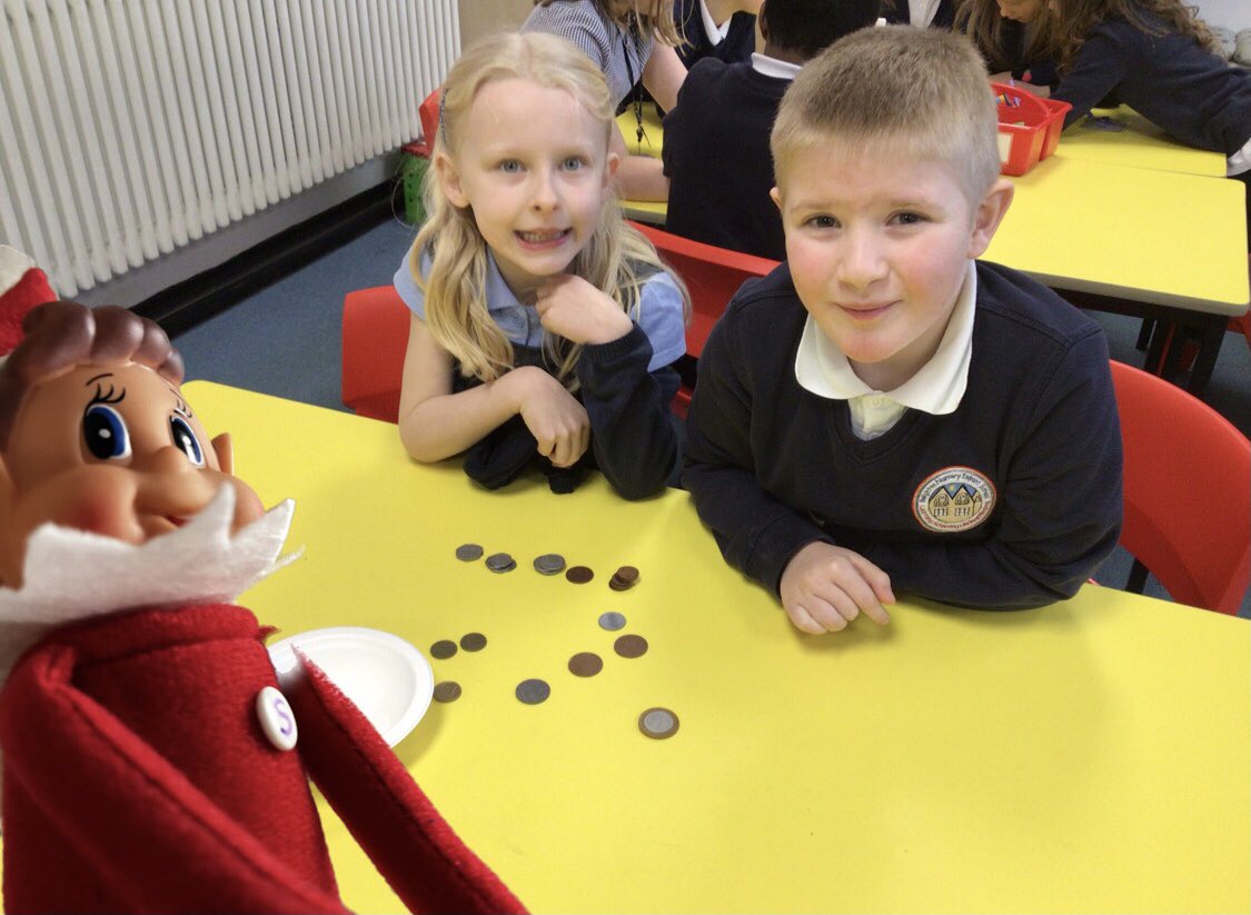 Y1RedClass's tweet photo. Ohhhh Red Class, you are clever little counters! Look at all those shiny coins…! We were all very impressed with your money skills today 🪙 #ElfTwitterTakeOver #RedClassElves #MathsStars https://t.co/S5k8BIUO3g