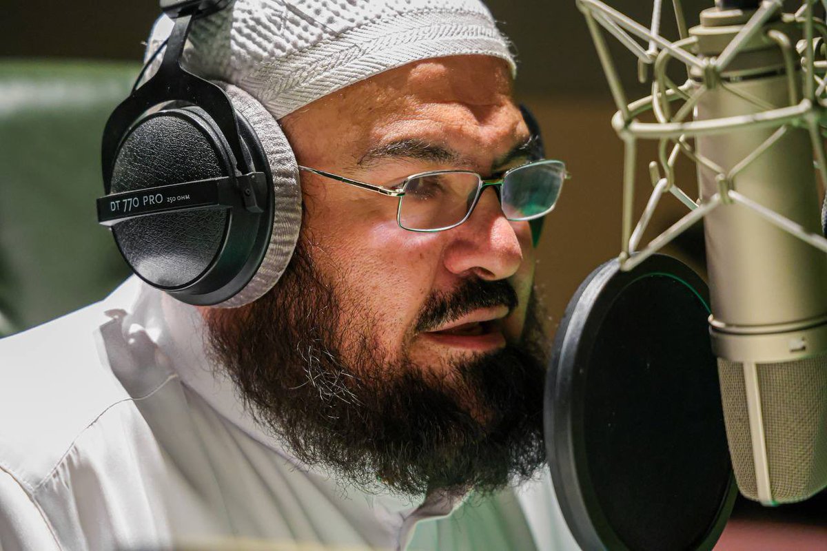 Quranconnect_'s tweet photo. “20 Surahs of the Qur'an have been recorded in the new studio so far by his eminence Sheikh Abdul Rahman Sudais” https://t.co/yi581kCJGU
