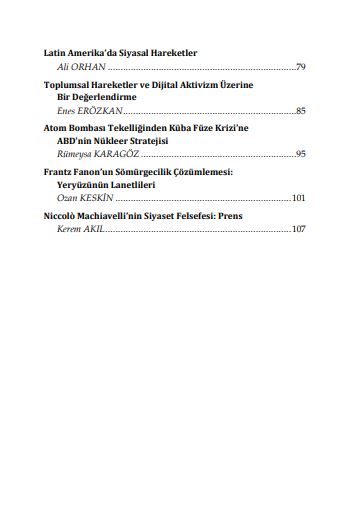 Medrese Davutpaşa'da @lbrahimcihangir hocanın koordinesinde oluşan 'Küresel Siyaset Konuşmaları' kitabına 'Sistemik İstikrar ve İstikrarsızlığın Türk Dış Politikasına Etkisi' ve 'Makyavel'in Siyaset Felsefesi: Prens'adlı yazılarla katkım oldu Emeği geçen herkesi tebrik ederim