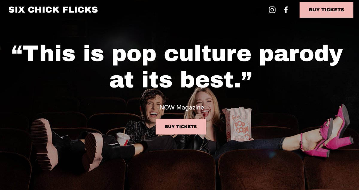 Calling all guilty pleasure cinephiles!  FSer KK Apple (<a href="/ladiesthings/">KK Apple</a>) will be in Six Chick Flicks, an off-Broadway performance btwn 12/12 -12/21 <a href="/sohoplayhouse/">SoHo Playhouse</a> . The live comedy show is a parody of six popular chick flicks in an hour.  

🎟 → loom.ly/aPh82Y0