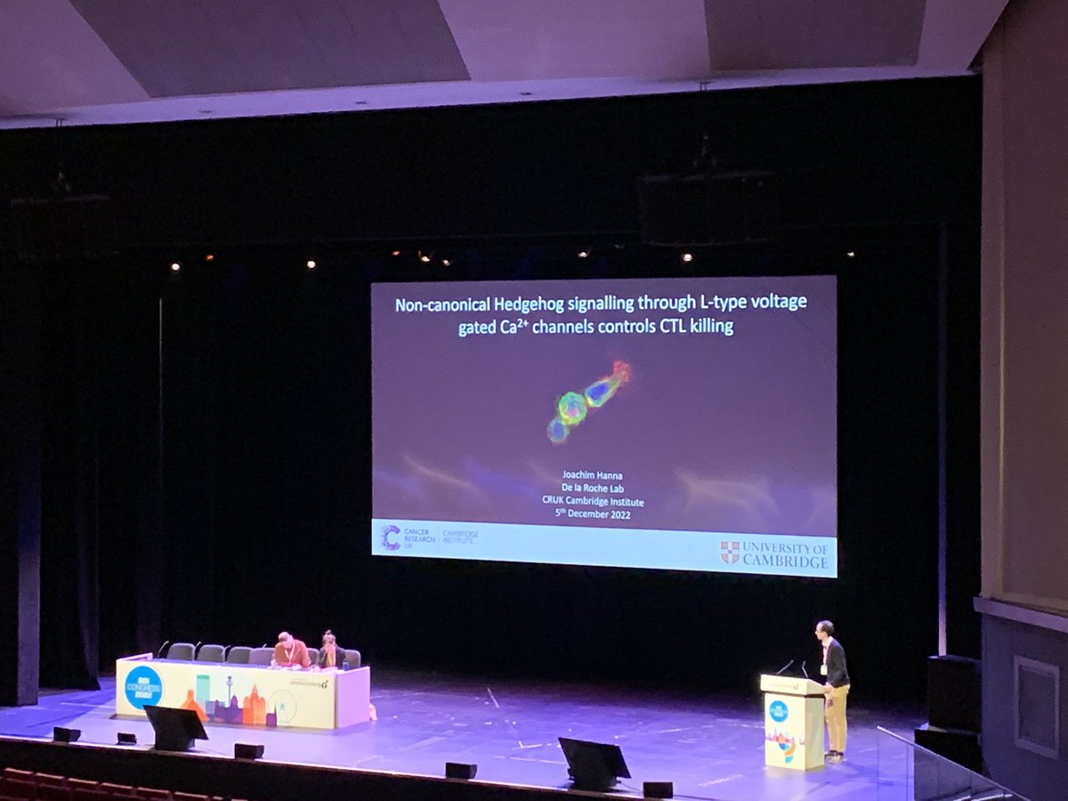 @delaroche_cruk is at the #bsi2022! Our brilliant post doc Joachim presented his insightful story during the Bright Sparks yesterday! ✨ Come find our post doc Chrysa’s poster no. 364 tomorrow on novel methods for in vivo imaging of CAR-T cells! @bsicongress