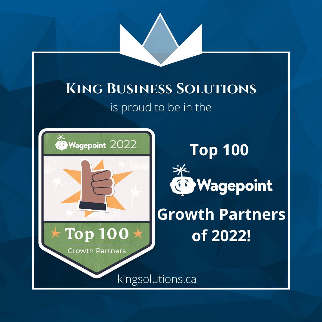 KingBusinessSol's tweet photo. Top 100 @Wagepoint Growth Partners of 2022!
https://t.co/XtYEwhUigH
#KBS #top100 #GrowthPartner #accounting #payroll #bookkeeping #whoisyourbookkeeper #kingsolutions #payrollsolutions #onlineaccounting #PayrollSoftware #wagepoint #growth #yeg #kingbusinesscentre #kbscentre https://t.co/tHtqUsPoxa