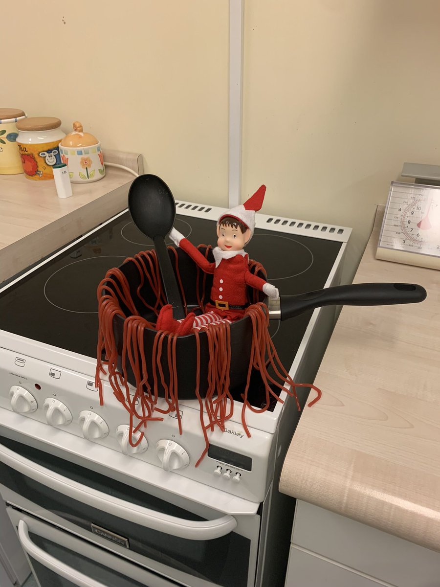 Sophie David (@sophdavid) on Twitter photo He’s cooking up a storm in our assessment kitchen… #elfontheshelf2022 <a href="/CAVocctherapy/">Cardiff and Vale UHB Occupational Therapy Service</a> He’s cooking up a storm in our assessment kitchen… #elfontheshelf2022 <a href="/CAVocctherapy/">Cardiff and Vale UHB Occupational Therapy Service</a>