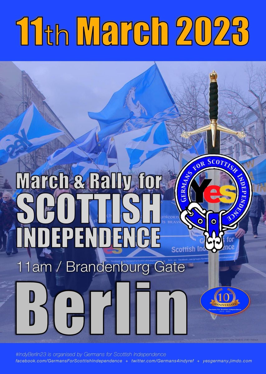 Fancy a wee trip to Berlin in March? #IndyBerlin23