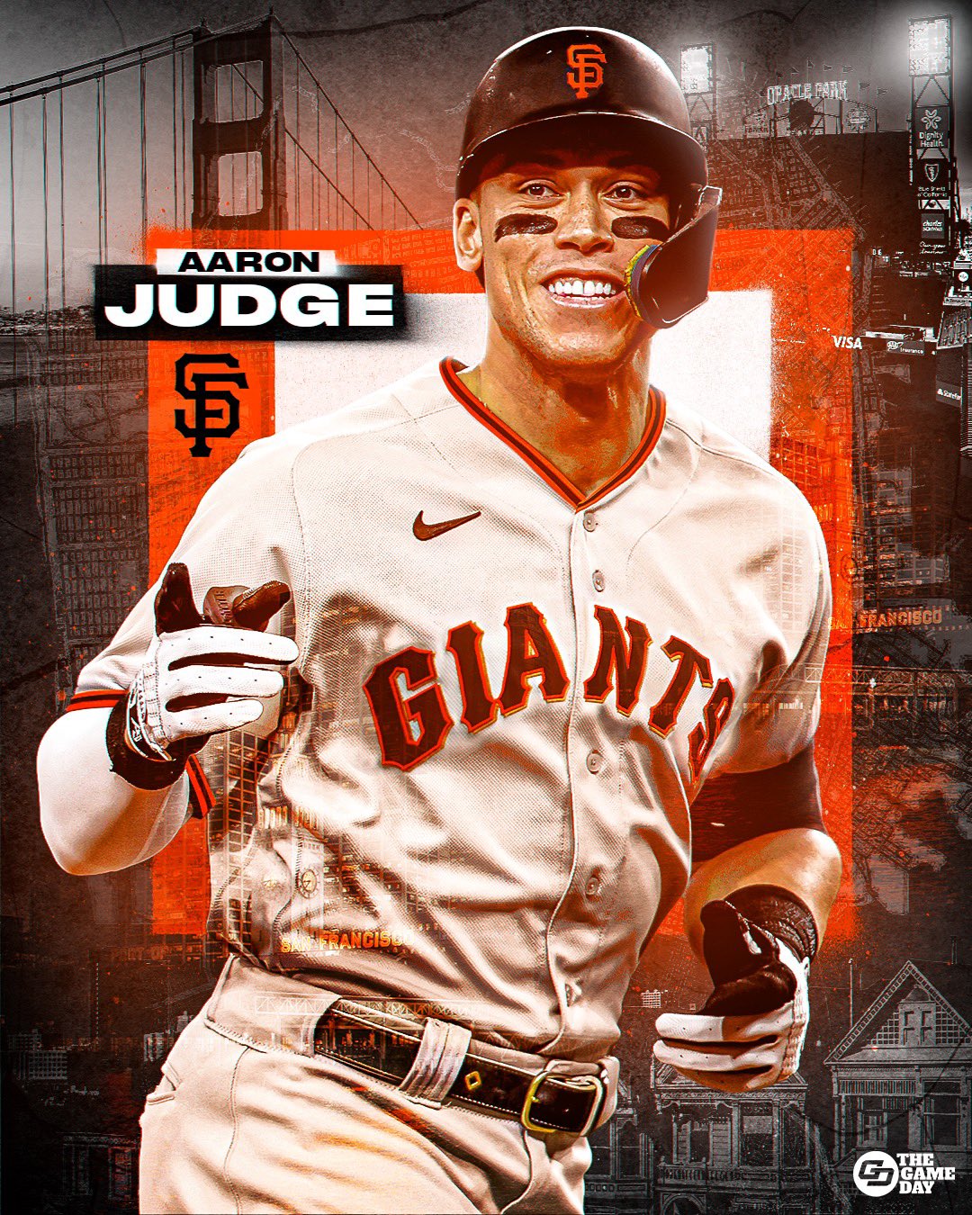 The Game Day MLB on X: WELCOME TO THE BAY, AARON JUDGE 🌉 https