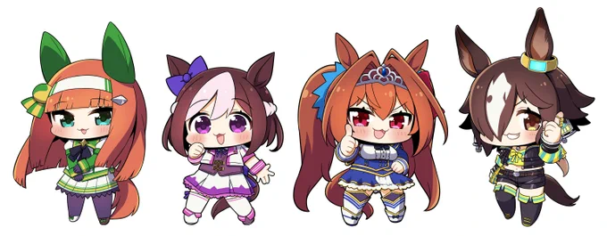 いままでのならべてみた! 