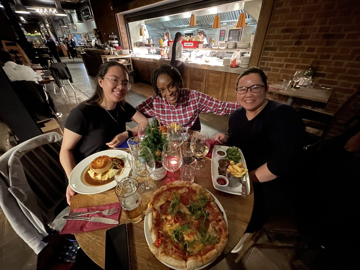 LGT International Recruitment Team having early celebration for Christmas and celebrating a job well done in welcoming 160+ nurses to Lewisham and Greenwich NHS Trust for the year 2022. 🇬🇧👏🥰