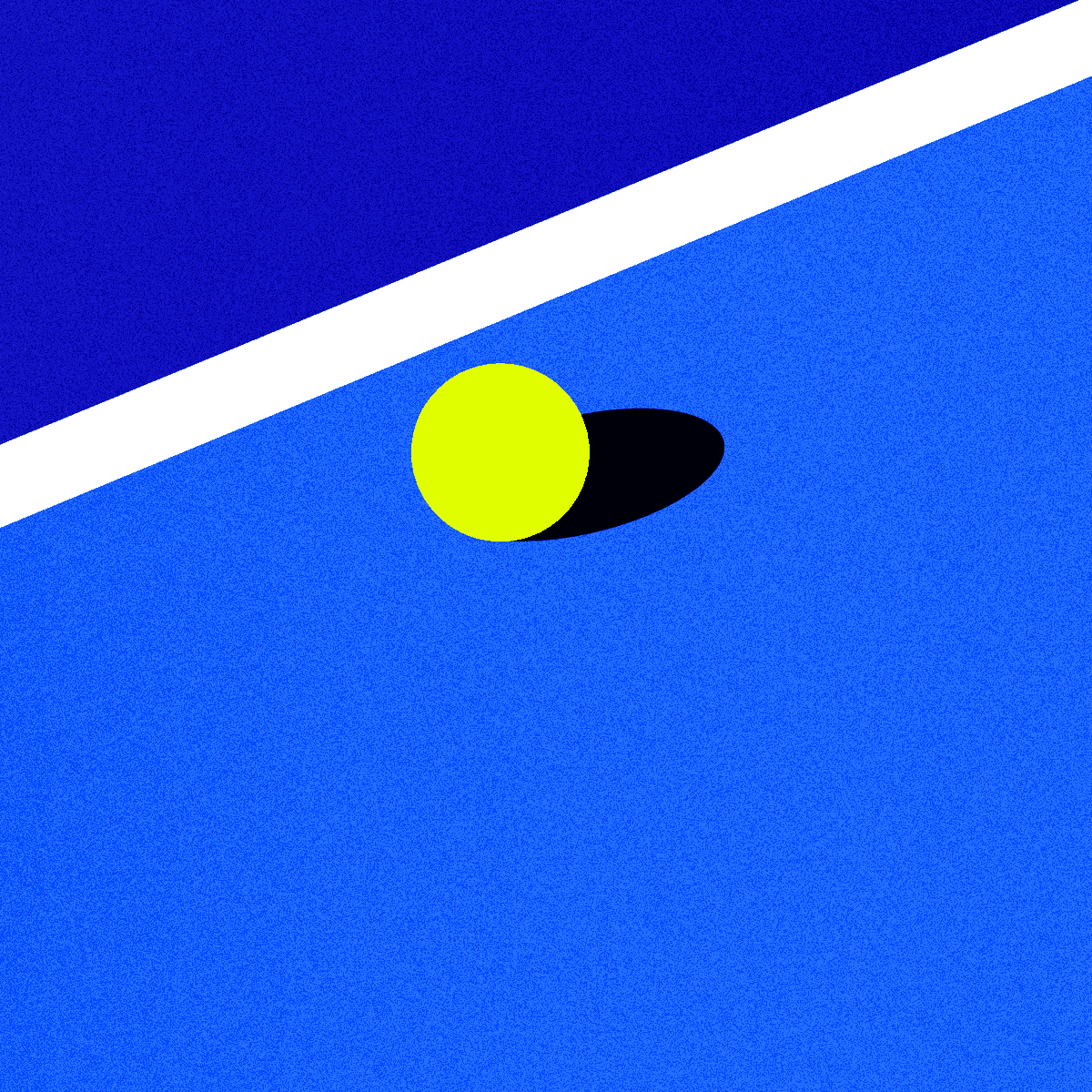 In LOVE with this latest pickup from The LOVE Tennis Art Project by <a href="/martingrasser/">martin grasser</a> &amp; <a href="/atptour/">ATP Tour</a>. Martin is a palette master. 🎾