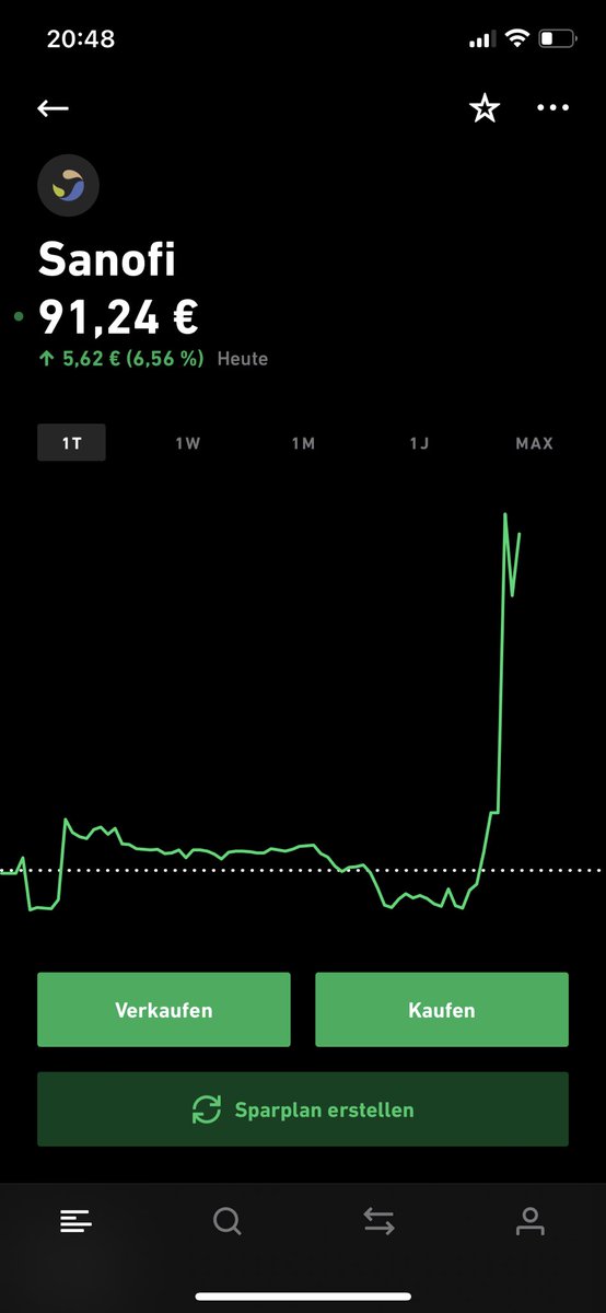 #fintwit #aktien #sanofi #tothemoon #why was geht denn bei Sanofi?