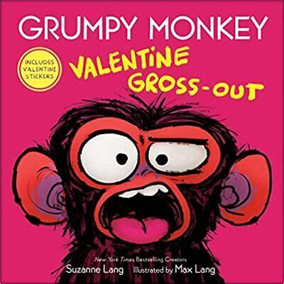 mcpl1965's tweet photo. Jim Panzee is very grumpy about Valentine’s Day until his buddy Norman shows him that the holiday is for everyone.  #EasyFiction #SuzanneLang #MaxLang #LibrariesAreAwesome https://t.co/VrF02tfayl