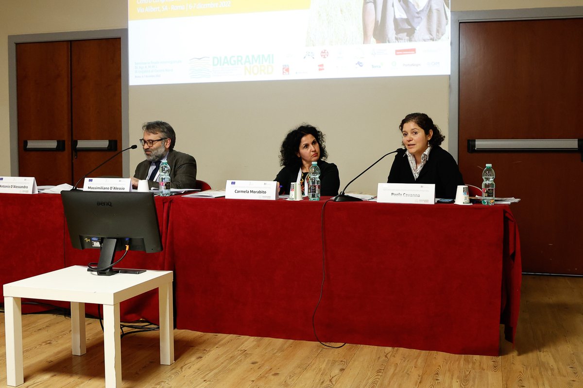 Si è tenuta oggi a Roma la prima giornata del Seminario finale interregionale del Progetto <a href="/DiagrammiNord/">Progetto Diagrammi Nord</a>, finalizzato alla prevenzione e al contrasto dello sfruttamento lavorativo e del caporalato in agricoltura. 
ℹ Diagrammi Nord | FAMI 2014-2020