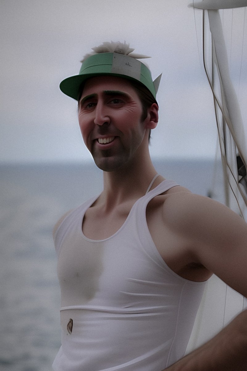 TobaMeme's tweet photo. Scenes from from my favorite 90s Nic Cage movie, Forrest Gump.

#ai #aiart #aiartcommunity #stablediffusion #nicolascage https://t.co/QcpSSuiU9j