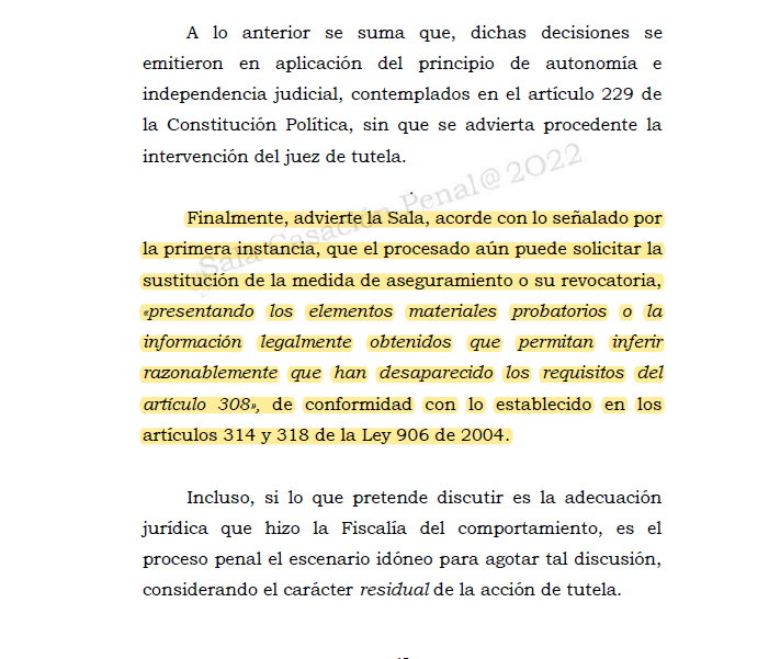 Melovides's tweet photo. Pautas para el desarrollo de la audiencia de solicitud de medida de aseguramiento. Si el desacuerdo surge con la imposición de la medida, el interesado tiene la posibilidad de solicitar la revocatoria o la sustitución. https://t.co/SydQQdn916 https://t.co/XvT2m5J9ex