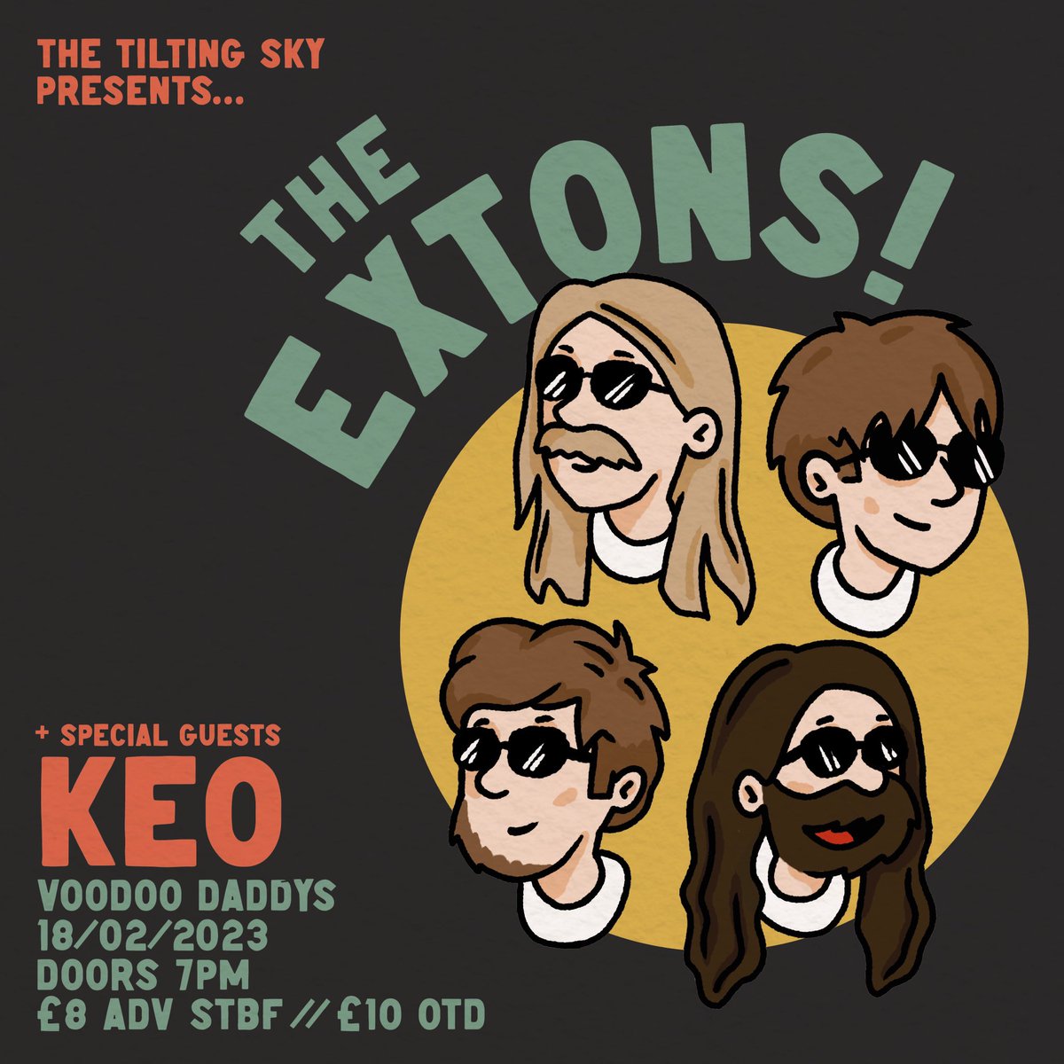 2023!! NORWICH!! @Theextonsmusic & it’s a Saturday - 18th February to be precise - Voodoo Daddy’s + KEO - £8 ADV STBF via voodoodaddysshowroom.co.uk xx