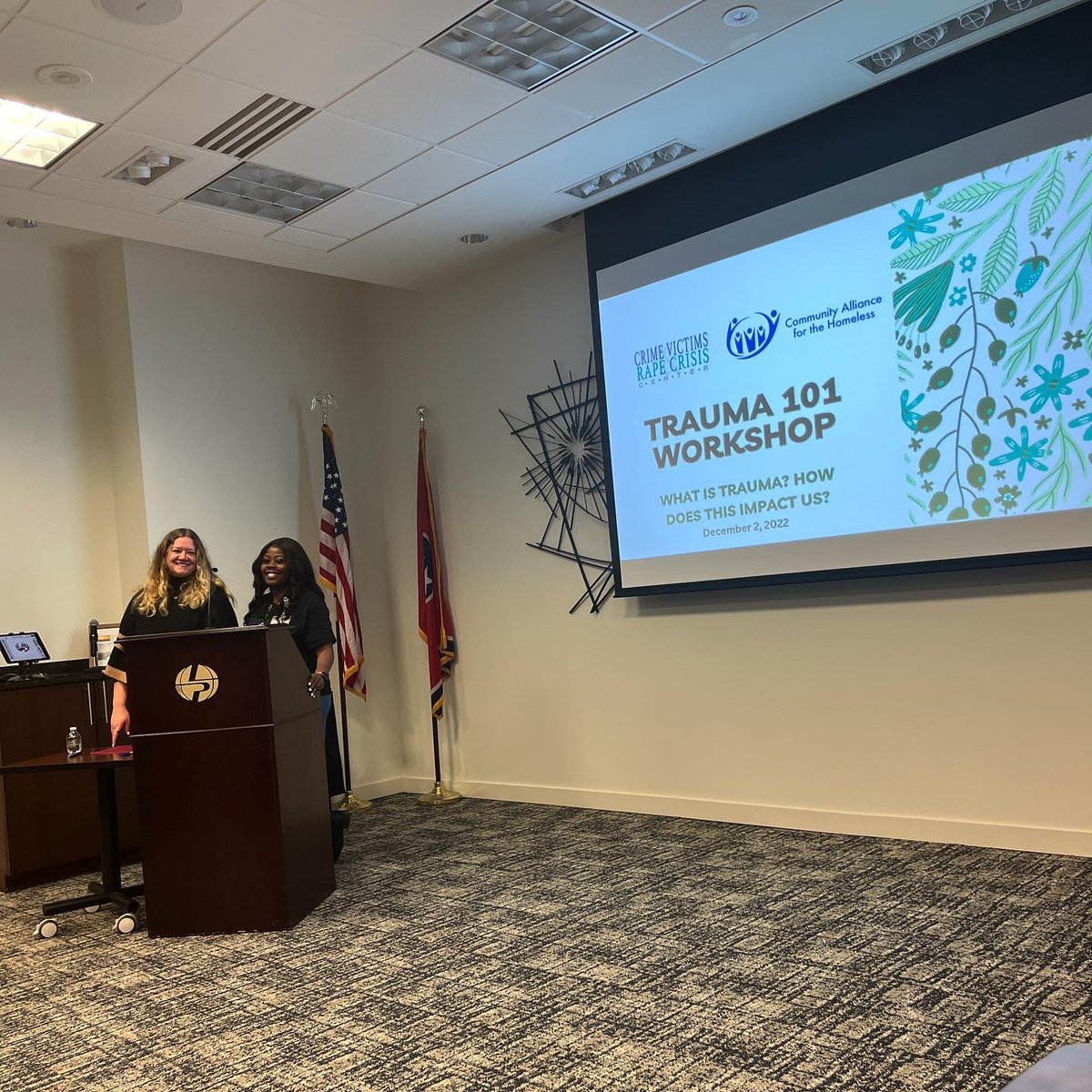 CVRCC presented a Trauma 101 Workshop to @cafthmemphis last week! The team discussed the effects of trauma &amp; trauma-informed care to youth &amp; young adults experiencing homelessness. 

To learn more about our customizable Trauma 101 Workshop, give us a call at 901-222-3950!
