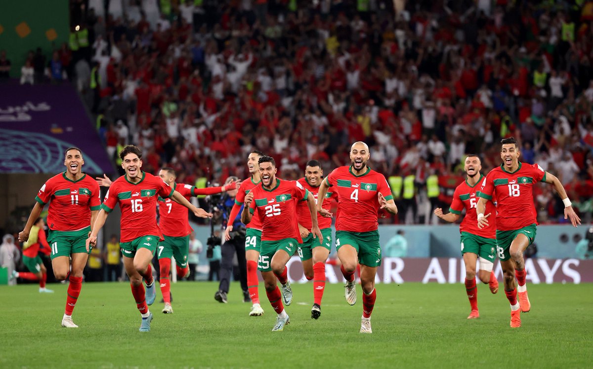 KenzBzb's tweet photo. مبروك علينا 👏🏻👏🏻 شكرا على هذا الفوز التاريخيي🇲🇦❤️🇲🇦
!What a historic win
 ⚽️ @EnMaroc https://t.co/Fu6gvuCbWn