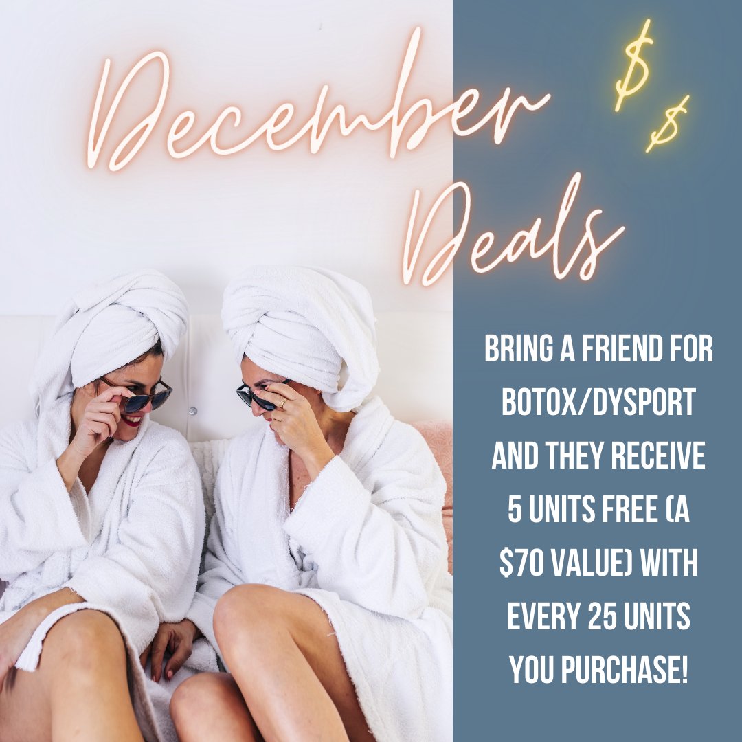 RMedspaWheaton's tweet photo. Bring a friend for Botox/Dysport; they receive 5 units free ($70 value) with every 25 units you receive.

If your friend joins Club Radiance, you receive 5 units to bank for future treatments. 

https://t.co/5TEBrDmsK8

Buy now, pay later: 6 months interest-free with Care Credit. https://t.co/PN5Pn9Nixz