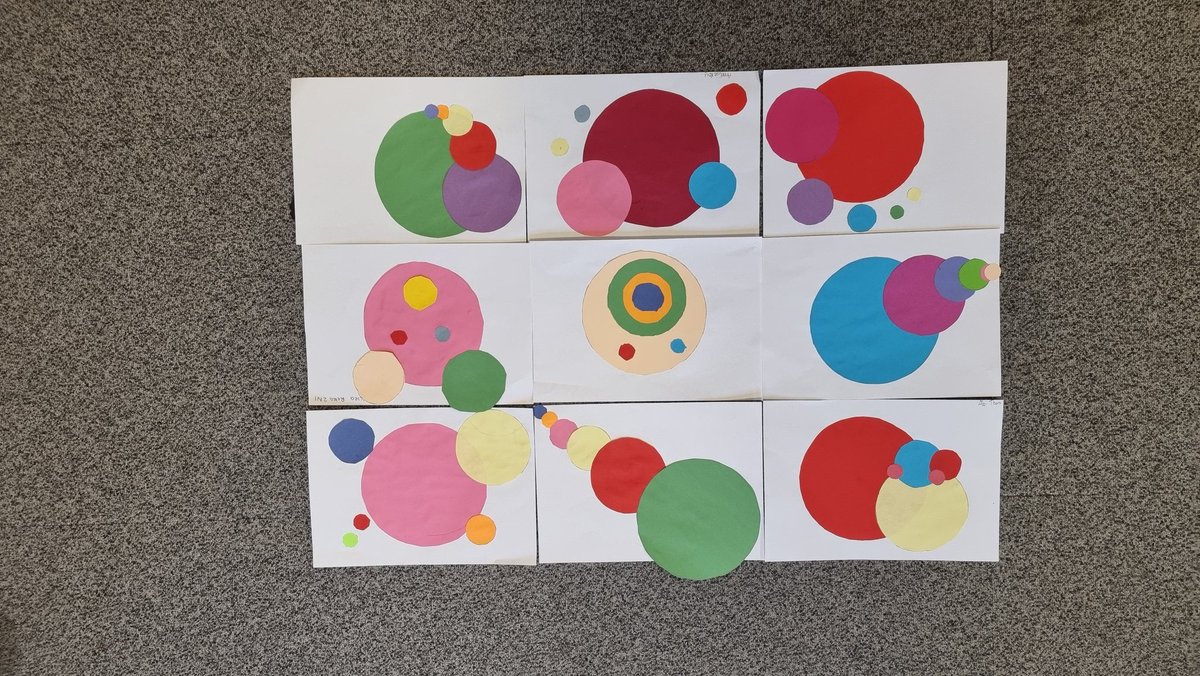 My wee S2 class produced these amazing pieces of unique Fibonacci artwork today using circles that had radii following the Fibonacci sequence <a href="/ChrystonArt/">Chryston HS Art & Design</a> <a href="/ChrystonMaths/">Chryston High Mathematics</a> #Fibonacci #mathsart