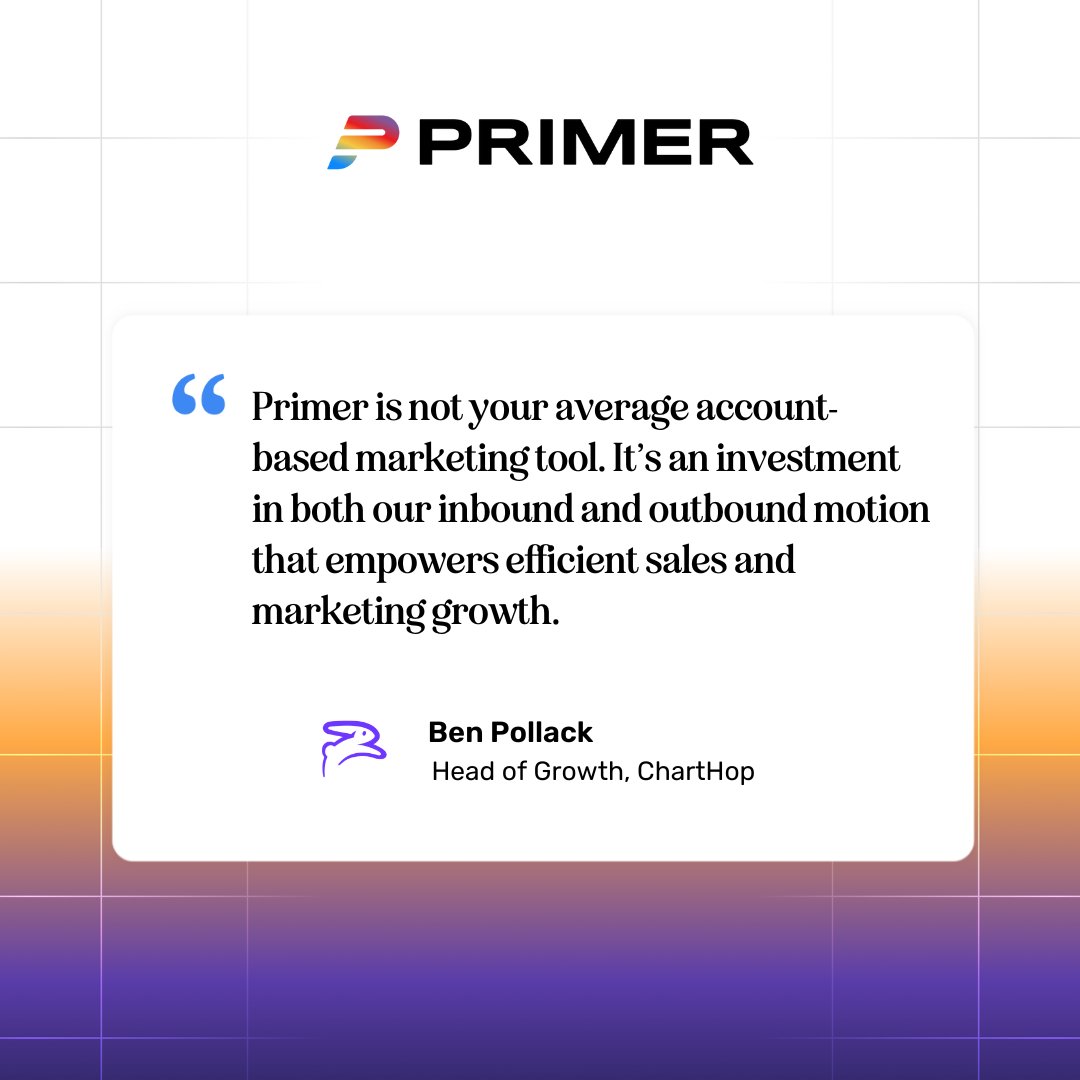 Primer Labs tweet media