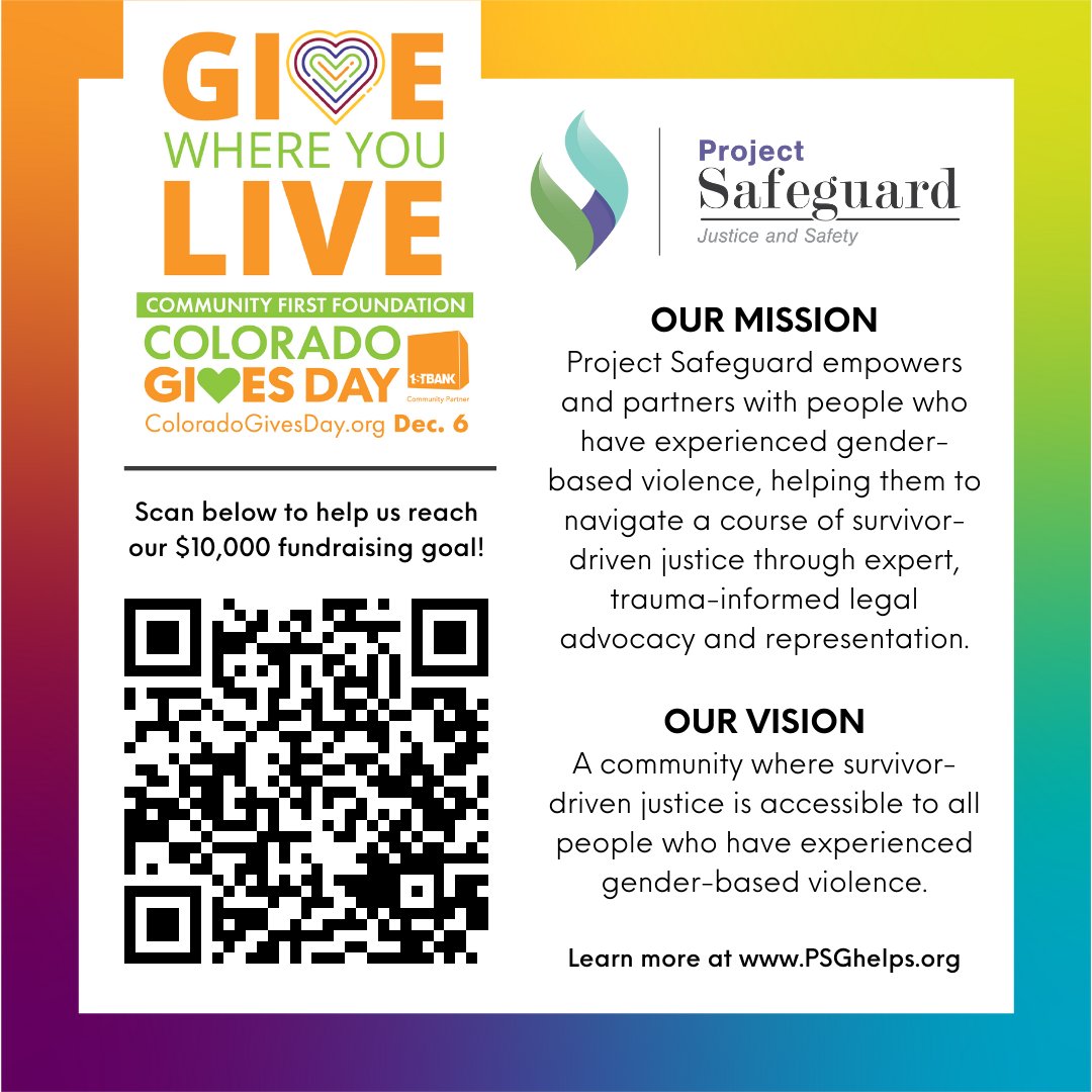 psghelps's tweet photo. Your donation to PSG goes even further today! Visit https://t.co/jhPhkjXGj3 to support our mission and help us reach our $10,000 goal. #ColoradoGivesDay https://t.co/VwpcpfjrGi