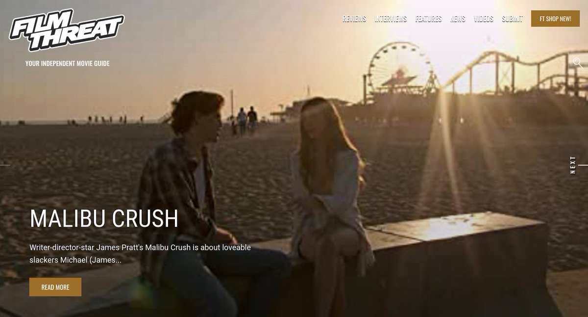 FilmThreat's tweet photo. "...Michael receives a voicemail from his high school sweetheart...claiming she has a son with him..." Josiah Teal crosses the border of laughter with Malibu Crush.
https://t.co/oQsrlX49Nt #SupportIndieFilm #MalibuCrush #Comedy https://t.co/Y88Uhoj6HJ