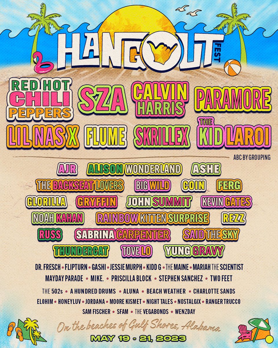 Hangout Fest 2024 Lineup Tickets Schedule Map Dates Live