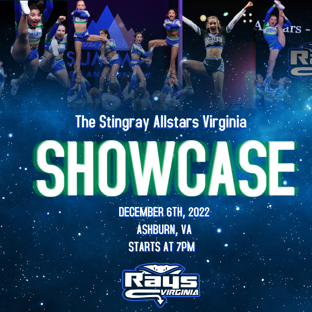 Our Showcase is tonight! Remember, performances start at 7:30pm! 💙💚🤙🏽

#TheStingrayAllstars #BIGgymbiggerFAMILY #StingrayNation #MOREthanagym #RAYStheStandard #OneOfAKind #TheBESTkind