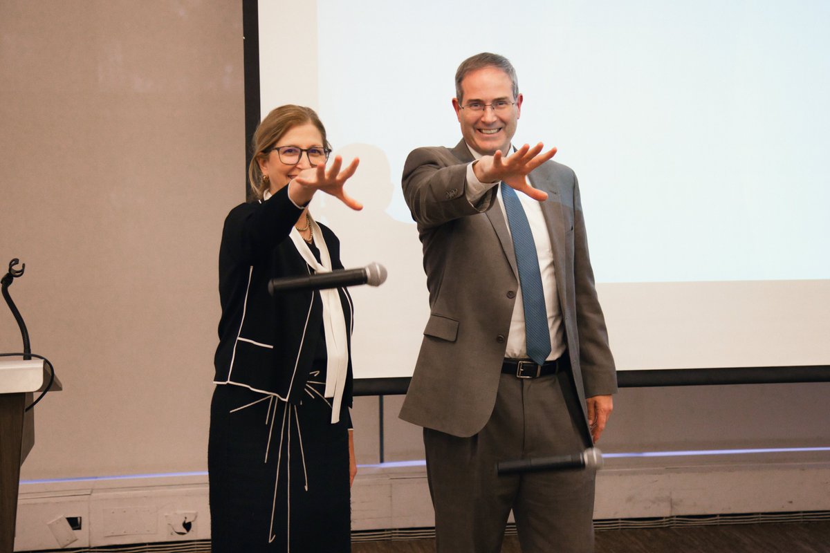 MSUCAL's tweet photo. A huge thank you to to Interim President Teresa K. Woodruff for visiting with faculty and staff today in the College of Arts & Letters to talk about the value and strategic planning around the arts and humanities at @michiganstateu! #MSUCAL https://t.co/ibGBasxNP4