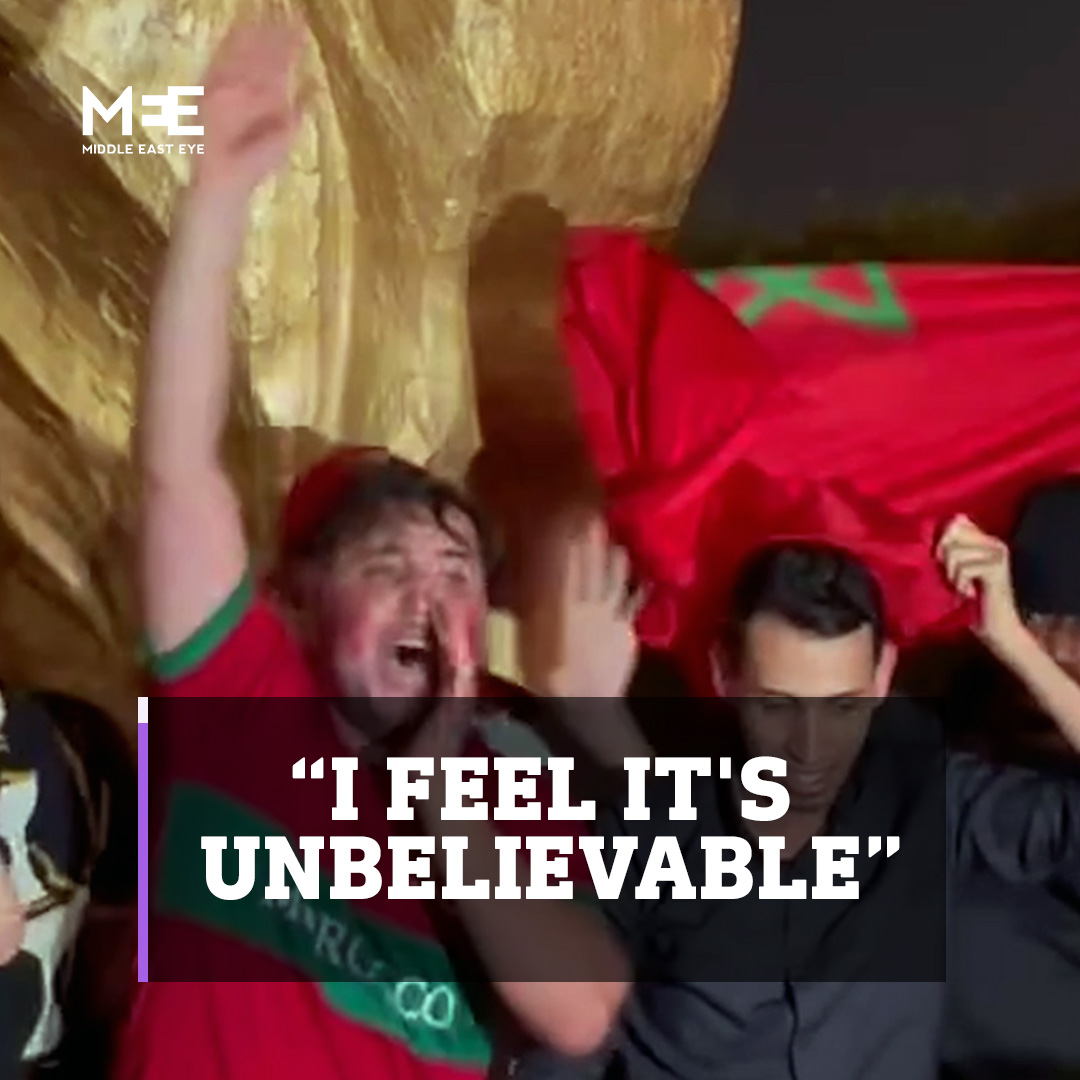 Middle East Eye on Twitter: "“I feel it's unbelievable. It's like