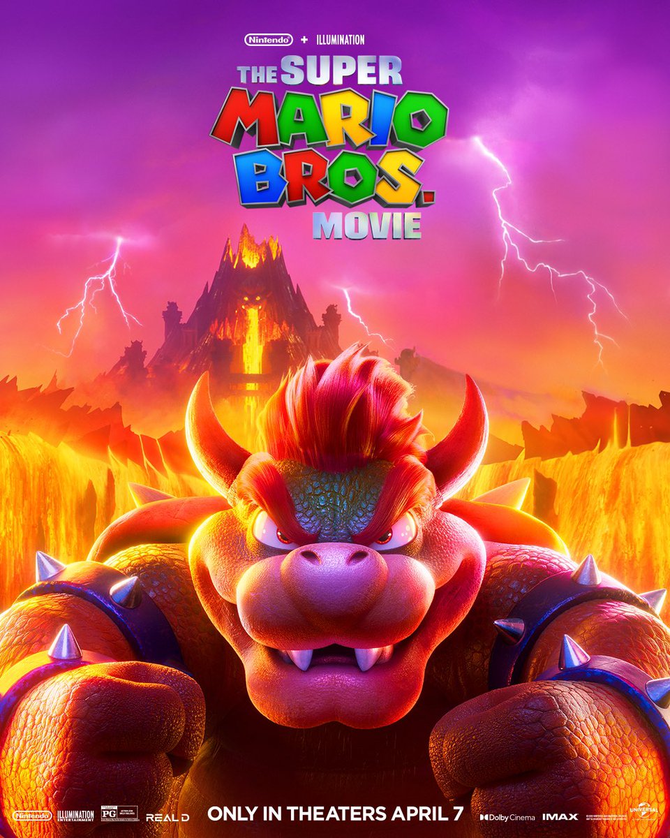 The King of the Koopas has arrived. #SuperMarioMovie