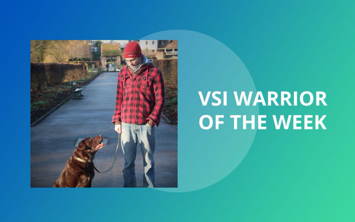 Meet our #WarriorOfTheWeek, Lee Bland! 💗 
 
Spotlight on: Lee Bland

Read his full story here: visualsnowinitiative.org/warriors.../le… ⬅️