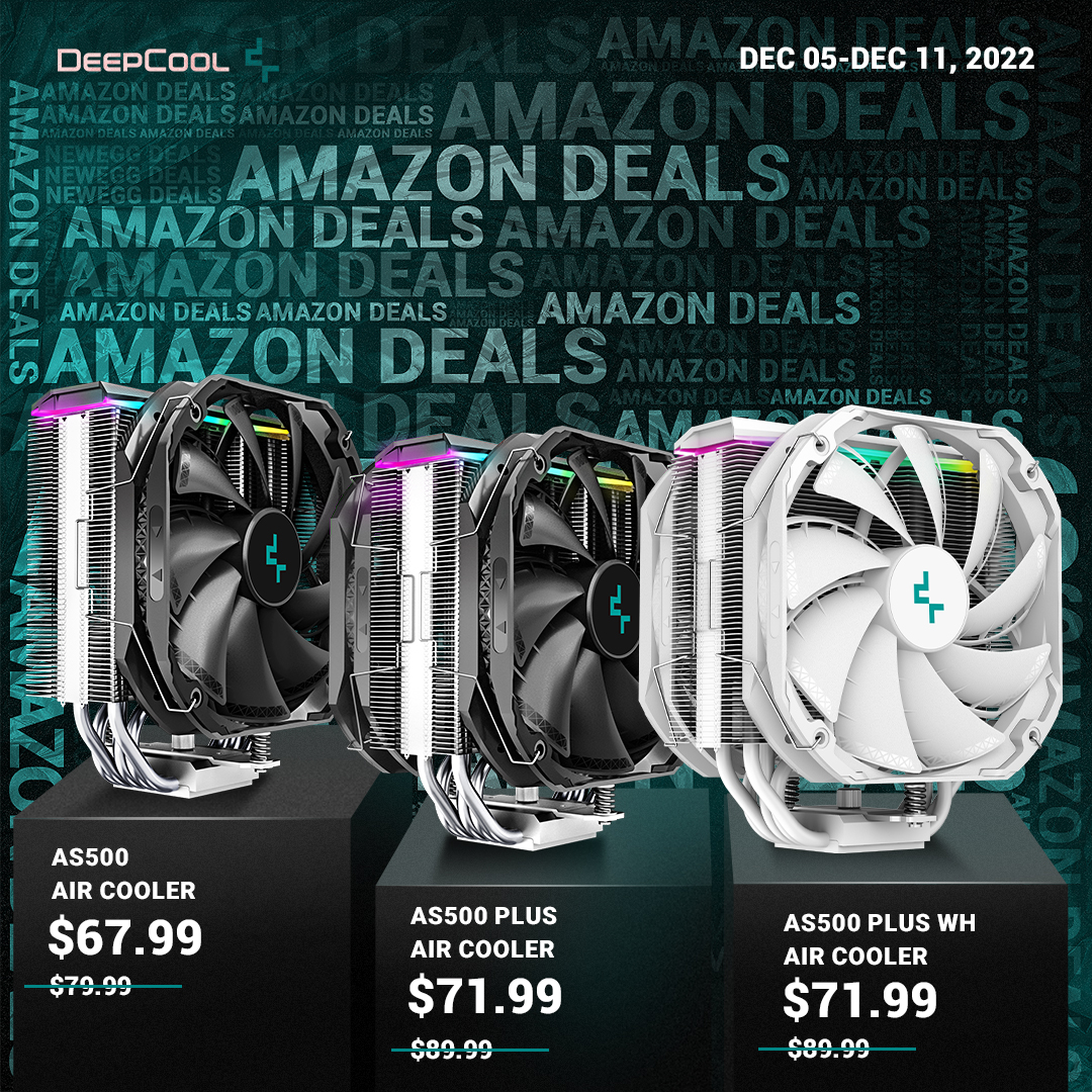 DeepCoolNA's tweet photo. GAMMAXX series &amp; AS500 series Deals on https://t.co/axpmKTWVqM!

https://t.co/Jt5EMWHEpu

Ends Dec 11, 2022, 11:45 PM PST

#deepcool #tech #Deals #AS500plus #aircooler #cpucooler #gammaxx https://t.co/1kjuP0JFEW
