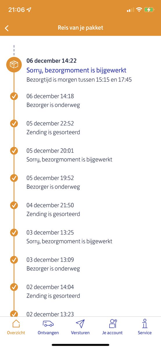 saschavdm's tweet photo. @PostNL dit is niet mijn enige pakketje met een dergelijke reeks, en voor diverse bewoners van ons appartement geldt hetzelfde. Wat is er aan de hand? https://t.co/4mTT7LD2Ft