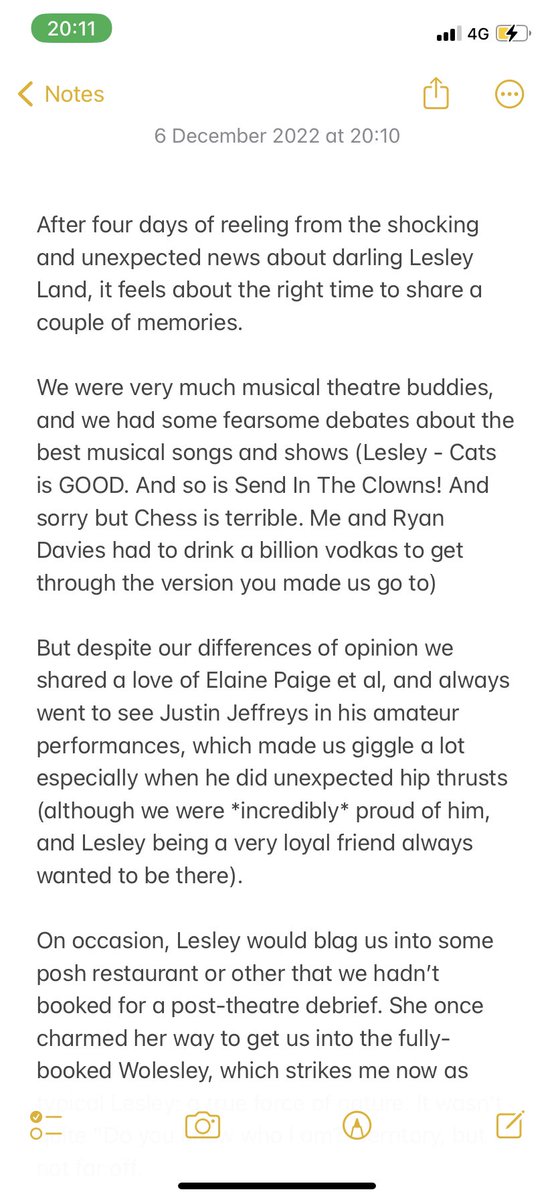 emmacox on Twitter "A note about lesley_land for those who knew her"